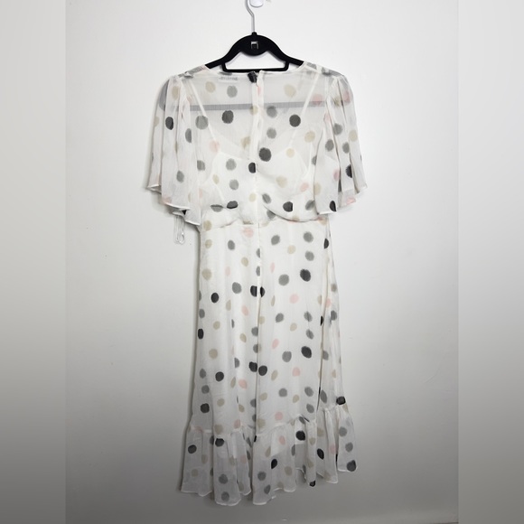 Calvin Klein White Polka Dot Dress - Picture 2 of 7